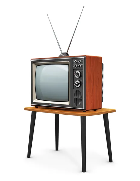 Παλιά τηλεόραση — Φωτογραφία Αρχείου