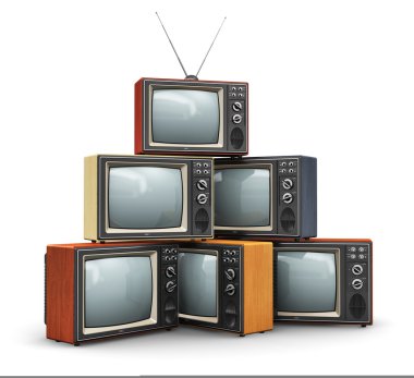 eski tv yığını