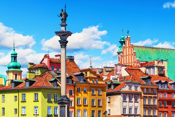 Old Town in Warsaw, Poland