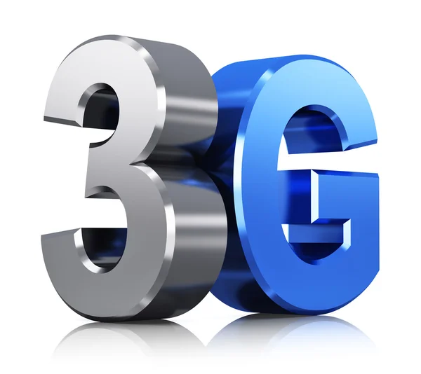 Logotipo de tecnología inalámbrica 3G — Foto de Stock