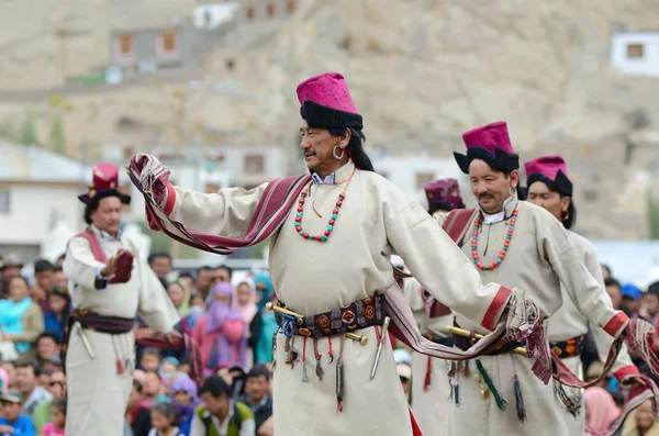 Artyści na festiwalu dziedzictwa ladakh — Zdjęcie stockowe