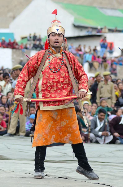 Artist on Festival of Ladakh Heritage — Stock Photo, Image