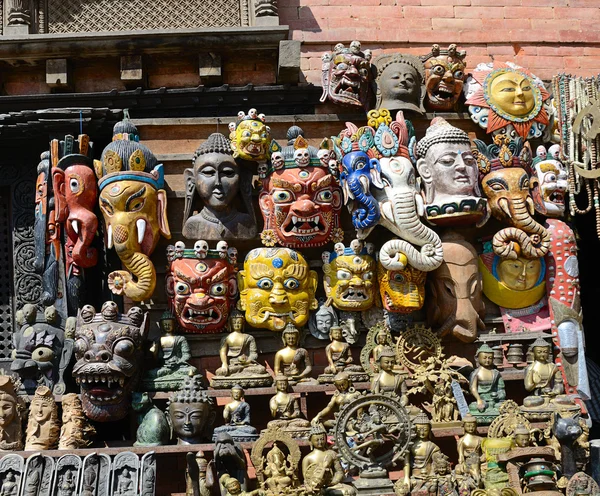 Mercado em kathmandu — Fotografia de Stock