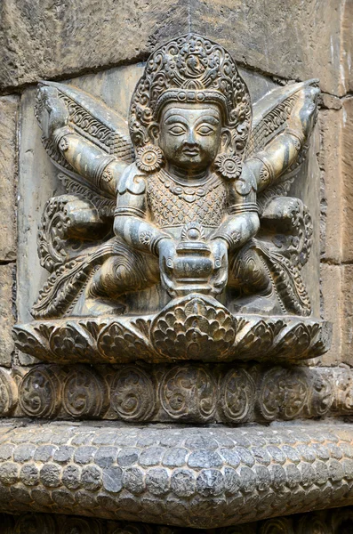 Ancient Hindu statue — Stock Photo, Image