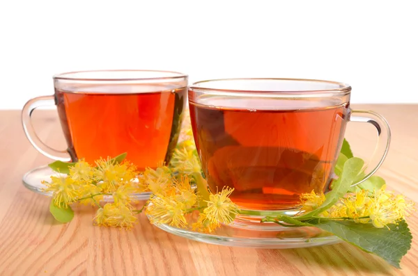 Linden tea — Stock Photo, Image