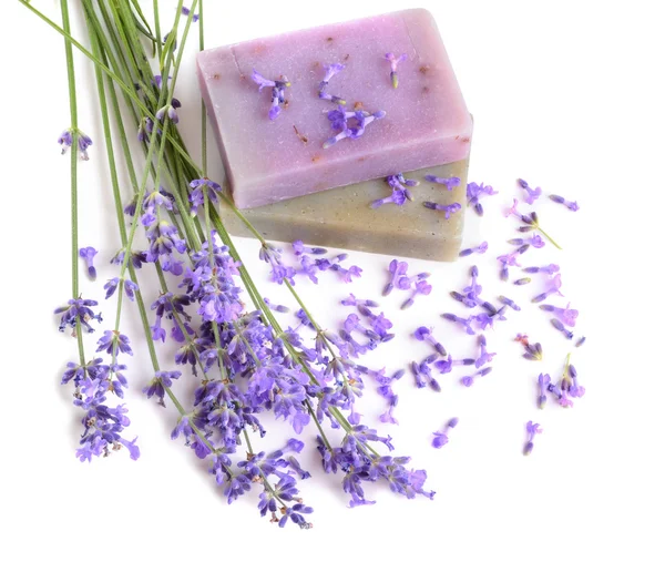 Natural soaps for bodycare — Stock Photo, Image