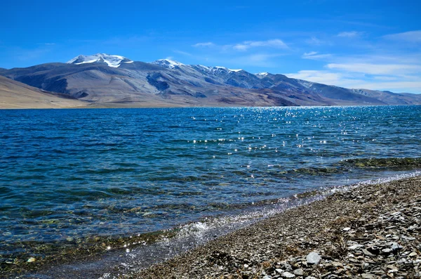 Tso Moriri lake in Indian Himalayas — Stock Photo, Image