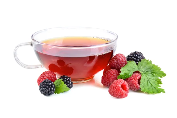 莓茶 — 图库照片
