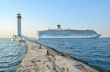 Cruise ship Costa Deliziosa clipart