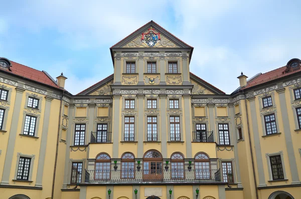 Castelo de radziwill em nesvizh — Fotografia de Stock