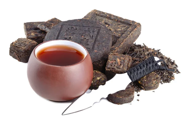 Pu-erh tea — Stock Photo, Image