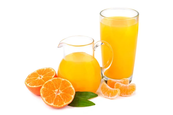 Sumo de tangerinas — Fotografia de Stock
