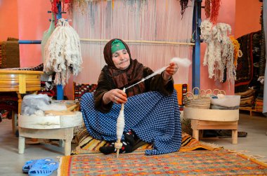 Berber kadın.