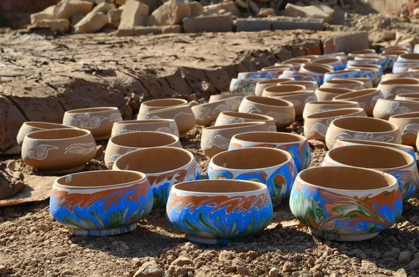 On a clay factory — Stock Photo, Image