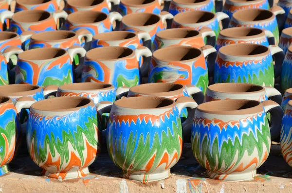 Tasses colorées — Photo