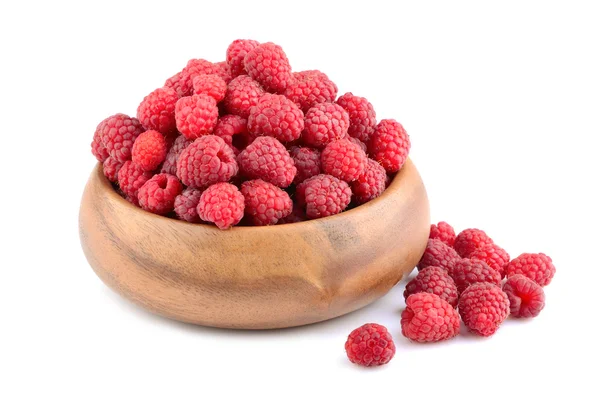 Rote Himbeeren — Stockfoto