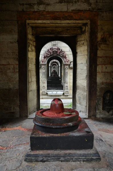 Sten shiva lingam — Stockfoto