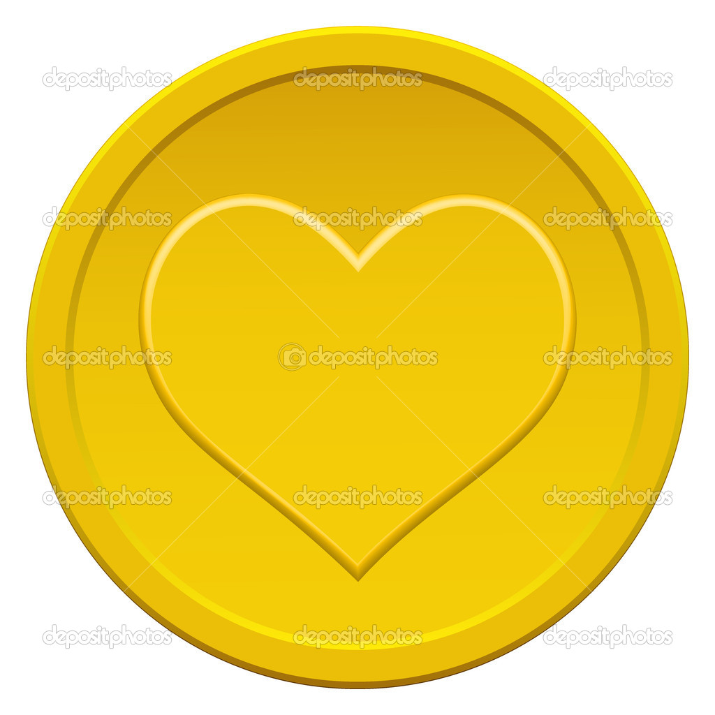 Heart coin