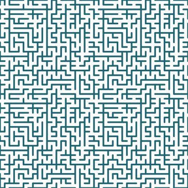 Dikişsiz labirent desen