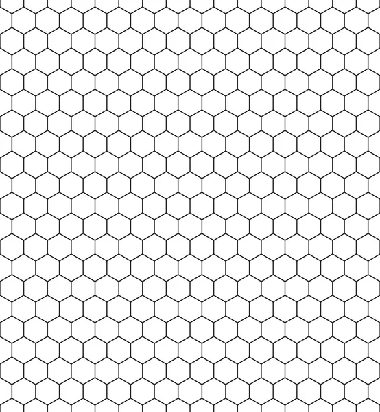 Padrão da rede hexagonal —  Vetores de Stock