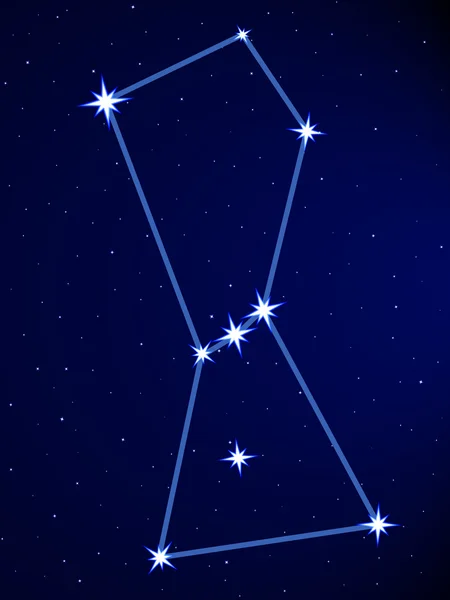 Orion constellation — Stockvector