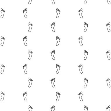 Soyut insan ayağının kusursuz deseni.