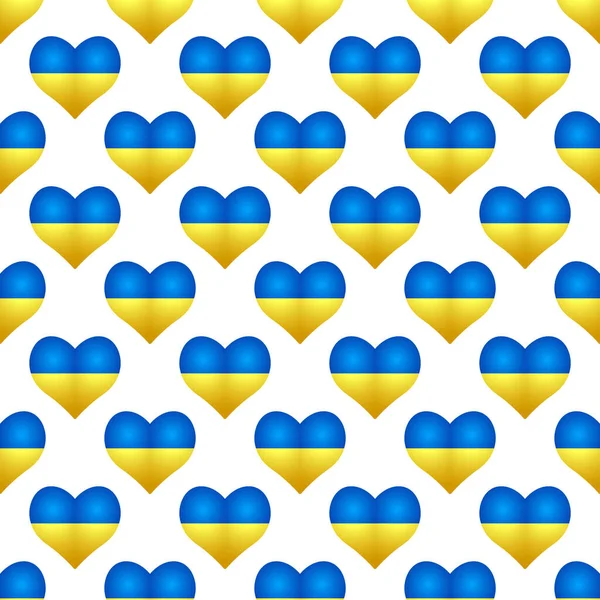 Ukrayna 'nın kalp rozetlerinin kusursuz deseni