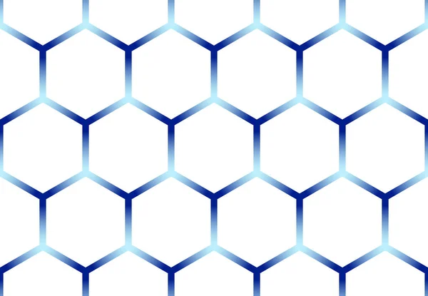 Modèle Sans Couture Grille Gradient Hexagonal — Image vectorielle