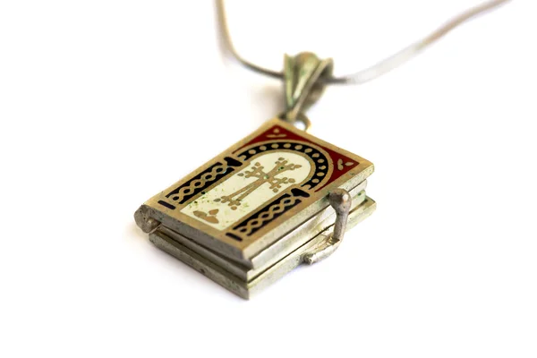 Holy Bible medallion — Stock Photo, Image