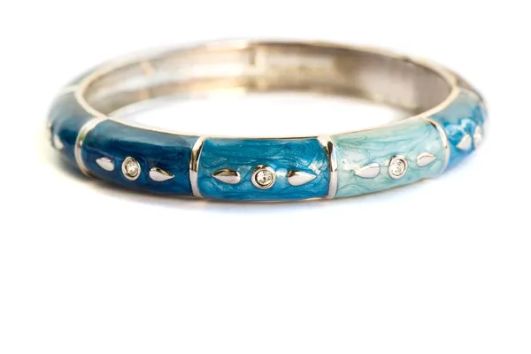 Blue bracelet — Stock Photo, Image