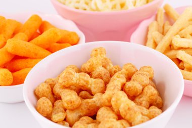 kase patates, Mısır ve buğday cips