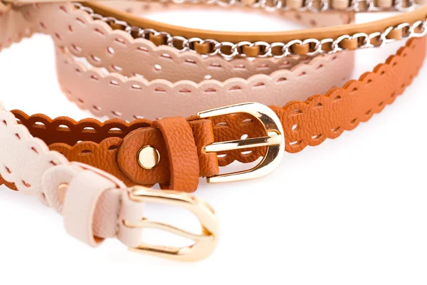Stylish belts — Stock Photo, Image