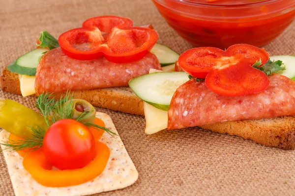 Sándwiches — Foto de Stock