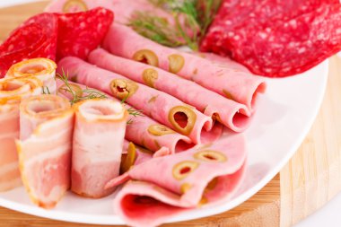 Salam, mortadella ve pastırma