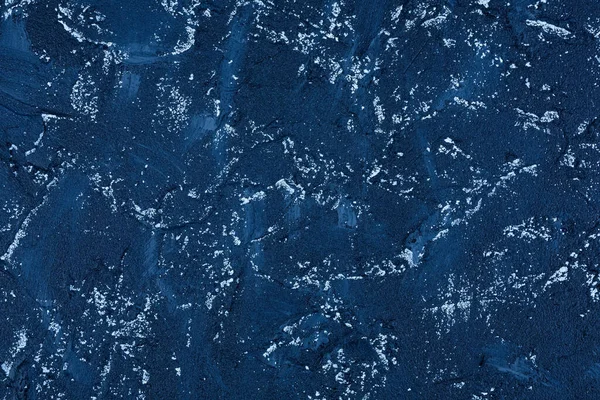 Texture Béton Comme Fond Mur Stuc Bleu Blanc Image Horizontale — Photo