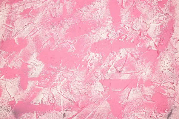 Concrete Texture Background Pink White Horizontal Picture Colorful Stucco Backdrop — Stock Photo, Image