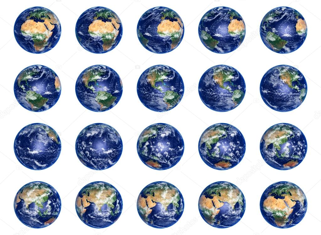 Earth Globes collection