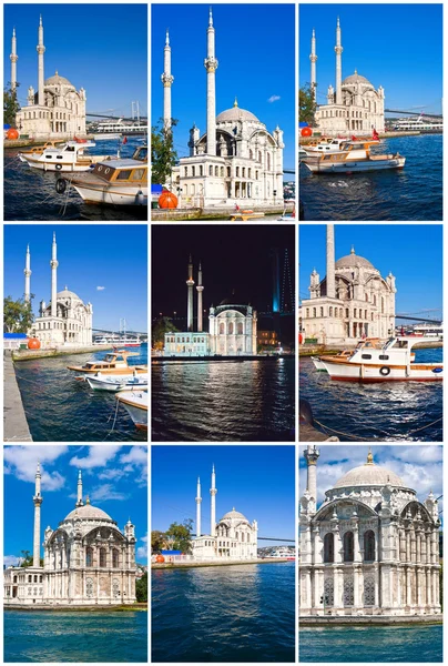 Ortakoy Moskee in Istanbul — Stockfoto