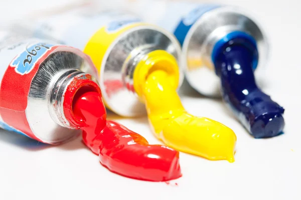 Three paints — Stock Photo, Image