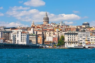 istanbul'da Galata bölgesi