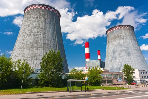 Fumaça industrial — Fotografia de Stock