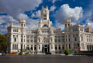 Palace in Madrid clipart