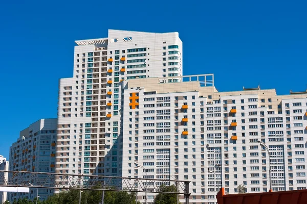 Apartamento moderno Edifícios — Fotografia de Stock