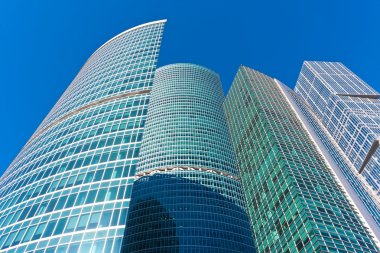 Modern scyscrapers