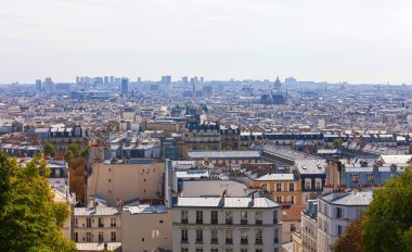 Paris 'in panoramik manzarası