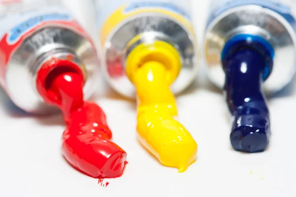 Three paints — Stock Photo, Image