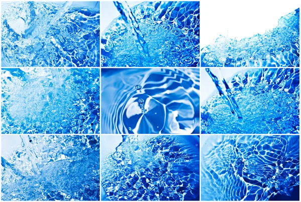 Blauw water — Stockfoto