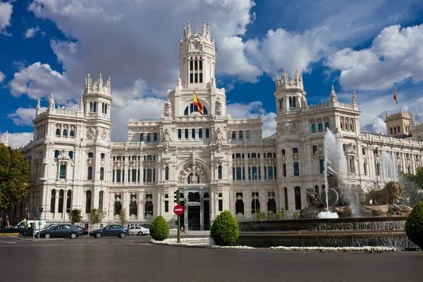 Pałac w Madrycie — Zdjęcie stockowe