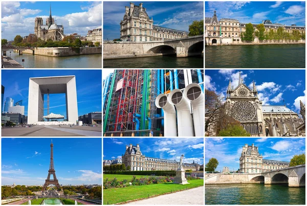 Paris i Frankrike — Stockfoto