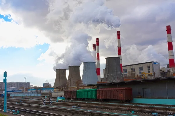 Contaminación ambiental — Foto de Stock